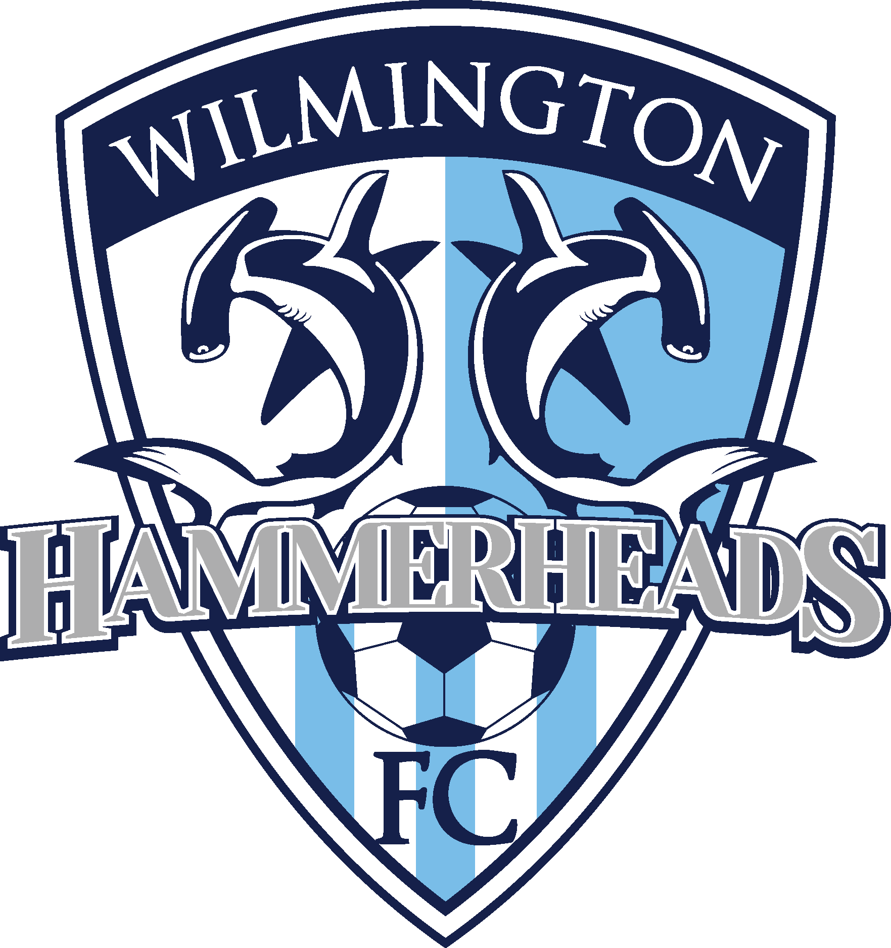 Wilmington Hammerheads FC Logo Vector Logo